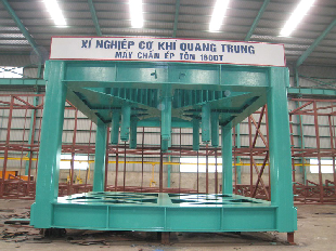 MÁY CHẤN ÉP TÔN 1600 TẤN